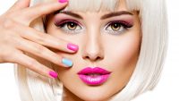 Rock the Barbiecore trend with this pink makeup look