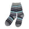 Heat Controlled Socks Ladies Blue Stripe