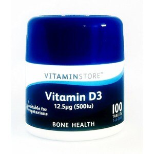  Vit Store Vitamin D3 12.5ug Tablets