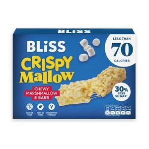 Bliss Crispy Mallow Marshmallow Bars