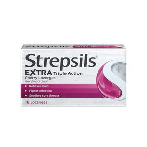 Strepsils Extra Cherry 16s