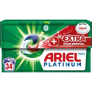 Ariel All In 1 Pods Platinumstain 34pk