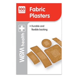 WBM Health Fabric Plasters 100s