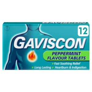 Gaviscon Original Peppermint x12