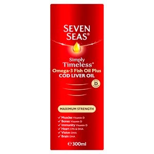 Seven Seas Maximum Strength Cod Liver Oil 300ml