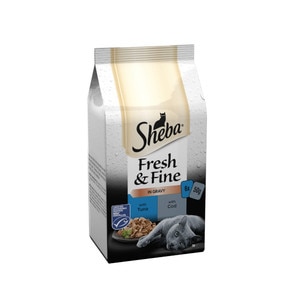 Sheba Fresh Tuna & Cod 6x50g