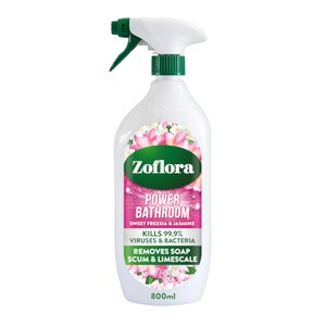 Zoflora Sweet Freesia & Jasmine Power Bathroom Cleaner 800ml