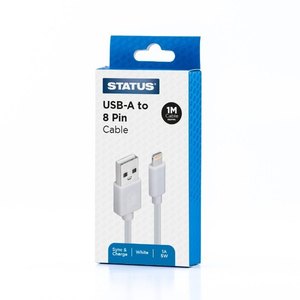 Status USB Charging Cable - 8 Pin To USB