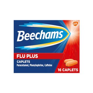 Beechams Flu Plus Lemon Capsules 16s