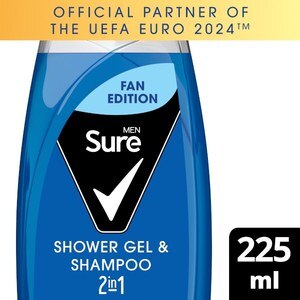  Sure Men Shower Gel Euro 2024 225ml