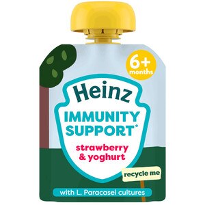 Heinz Strawberry Yogurt Immunity Pouch 85g