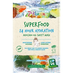 7th Heaven Superfood Intense Hydration Sheet Avocado Oil