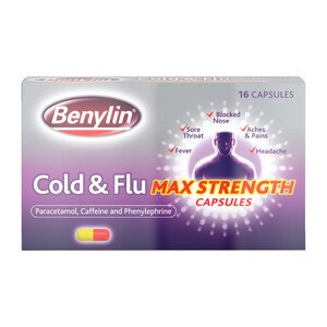 Benylin Cold & Flu Caps X 16