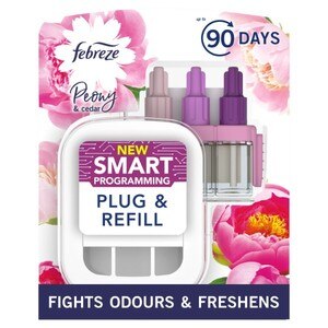 Febreze 3volution Plug-In Starter Kit Peony & Cedar