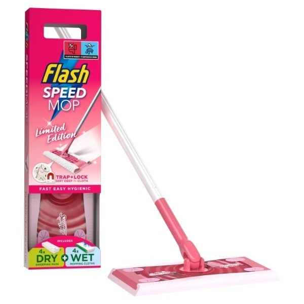 Flash Speed Mop Starter Kit Pink | Savers | Health Home Beauty