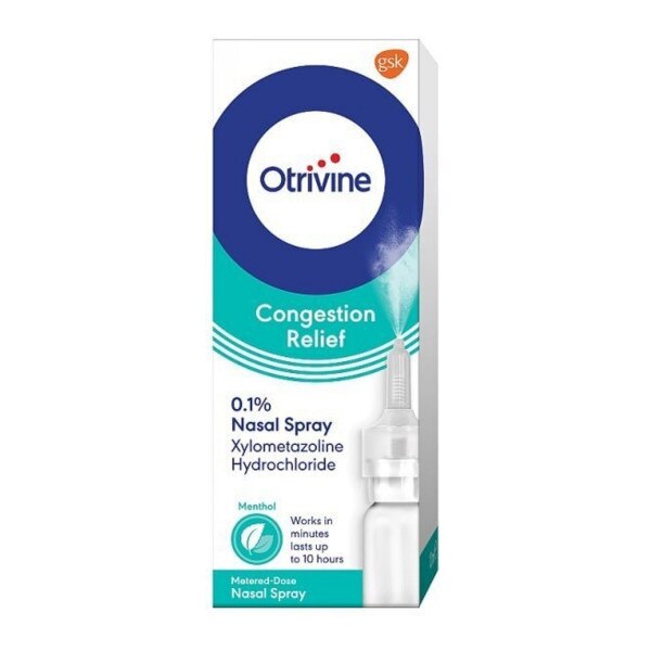 Otrivine Congestion Relief Nasal Spray Menthol 10ml