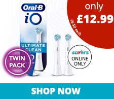 Oral B IO Toothbrush Refill Heads 2 Pack