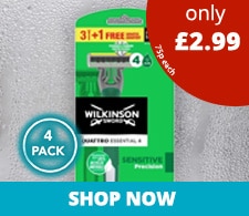 Wilkinson Sword Quattro 4 Pack