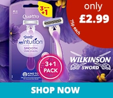 Wilkinson Sword Quatrro Bloom 4 Pack