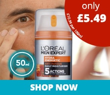 Loreal Mens Moisturiser 50ml