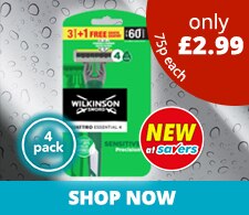 Wilkinson Sword Quattro Essentials 4 Pack