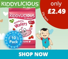 Kiddylicious Strawberry 10 pack