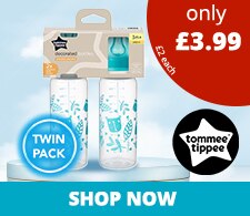 Tommee Tippee Standard Neck 250ml Bottle Twin Pack