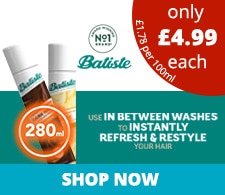 BATISTE DRY SHAMPOO