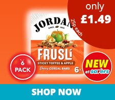 Jordans Frusli Bars 6 Pack