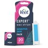 Veet Expert Cold Wax Strips  Face Sensitive 20s